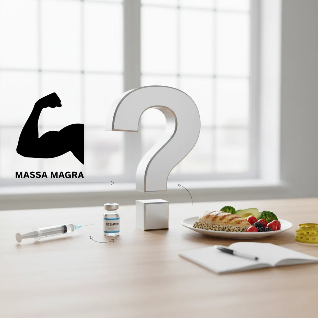 Ozempic e Perda de Massa Magra: Por que o Acompanhamento Nutricional é Essencial?